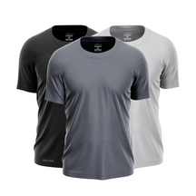 Set of 3 dry fit training t-shirts for men – anti-sweat