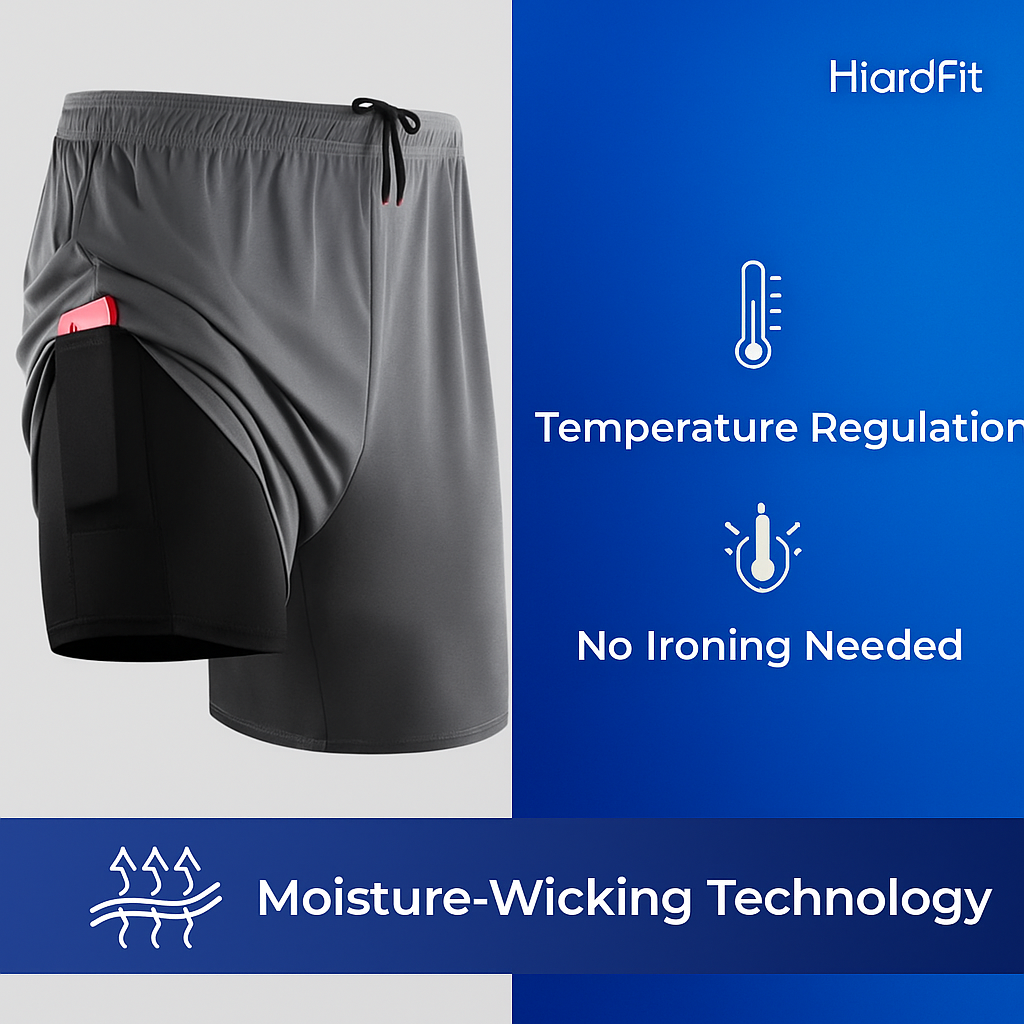 Buy 2 Get 3 – 2-in-1 compression shorts