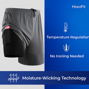 Buy 2 Get 3 – 2-in-1 compression shorts