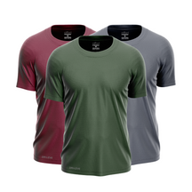 Set of 3 dry fit training t-shirts for men – anti-sweat