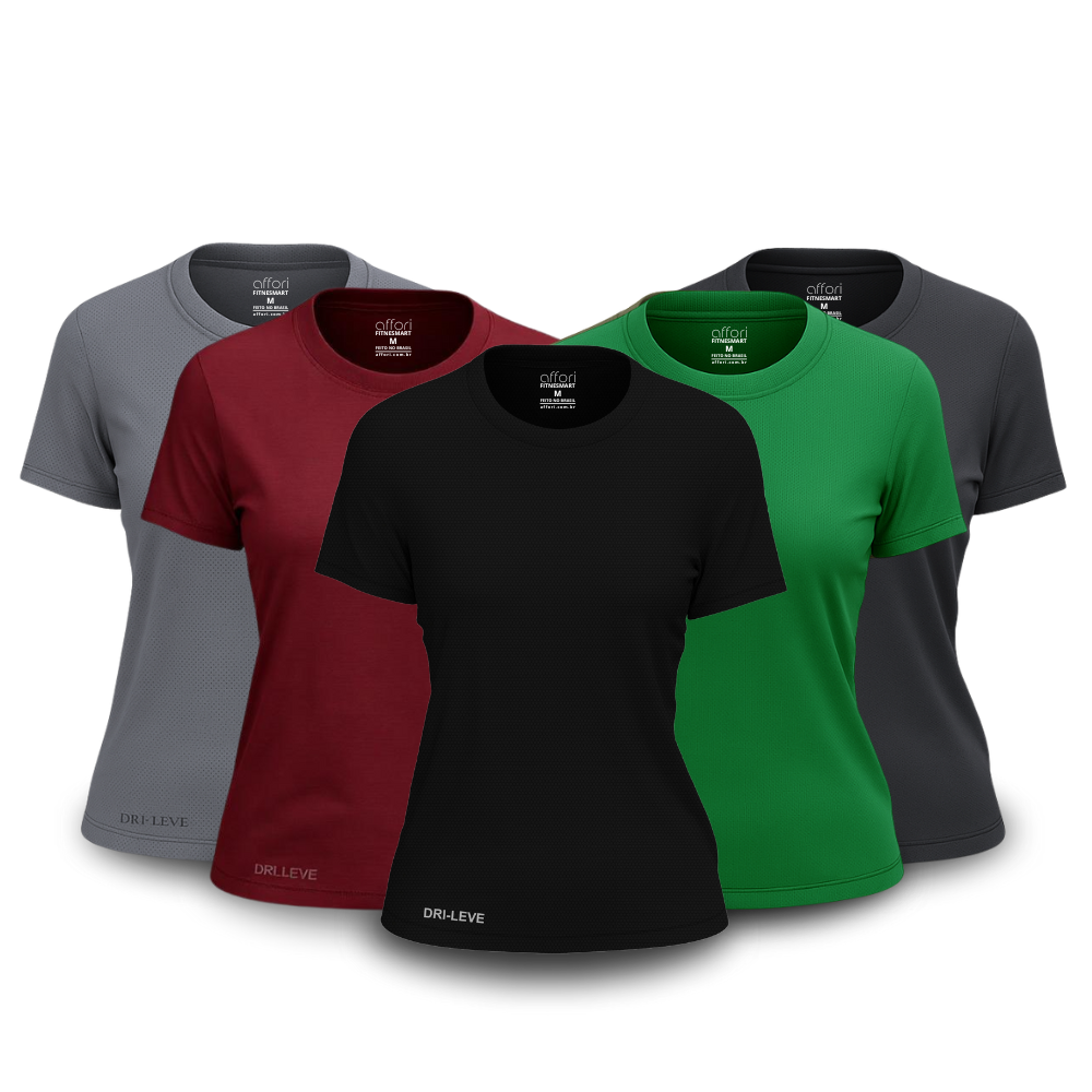 Set of 5 technology T-shirts for women – anniversary offer