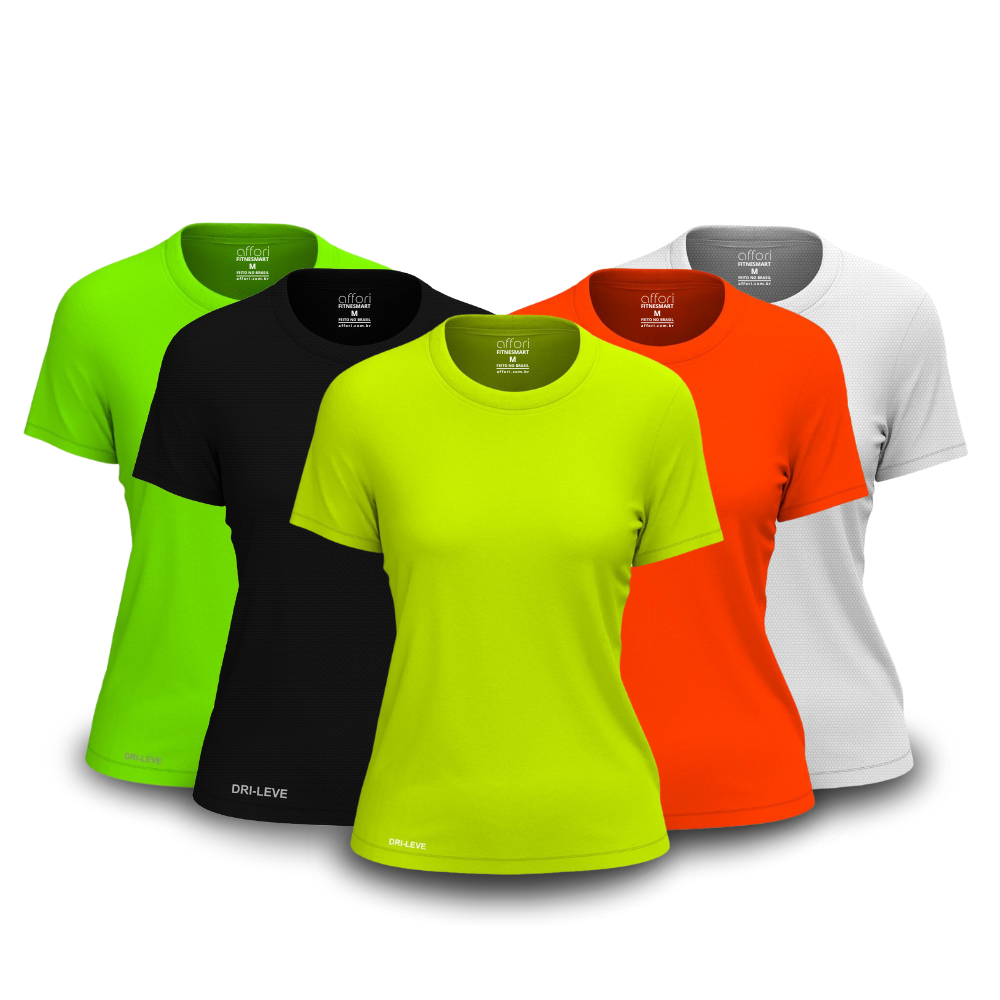 Set of 5 technology T-shirts for women – anniversary offer